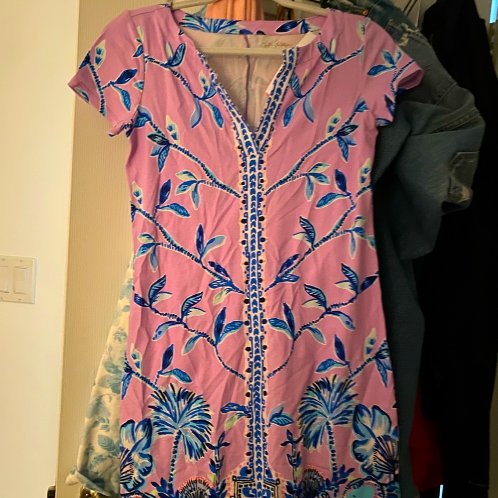 Adorable v-necked Lily mini dress
